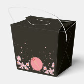 Hibachi Japans Diner Verjaardagsfeestje Take Out Bedankdoosjes (Achterkant)