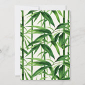 Hibachi Japans thema chique diner verjaardagsfeest Kaart (Achterkant)