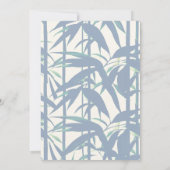 Hibachi Japans Thema Soiree Chic Verjaardagsfeest Kaart (Achterkant)