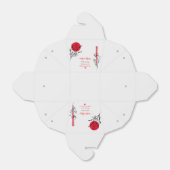 Hibachi Japanse BBQ Grill Chef Verjaardagsdiner Bedankdoosjes (Uitgevouwen)