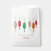 Hibachi Japanse Lantaarns Chef Verjaardagsfeestje Bedankzakje (Voorkant)