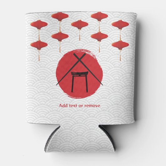 Hibachi Thema Verjaardagsfeest Privé Chef Japans Blikjeskoeler (Voorkant)