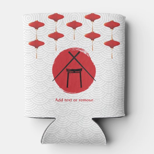 Hibachi Thema Verjaardagsfeest Privé Chef Japans Blikjeskoeler (Achterkant)