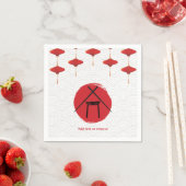 Hibachi Thema Verjaardagsfeest Privé Chef Japans Servet (Insitu)