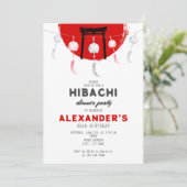 Hibachi Verjaardagsfeest Wind Chimes Furin Japans Kaart (Staand voorkant)