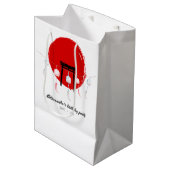 Hibachi Verjaardagsfeest Wind Chimes Furin Japans Medium Cadeauzakje (Voorkant Gekanteld)