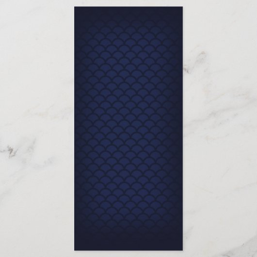 Hibachi verjaardagsmenu menu (Achterkant)