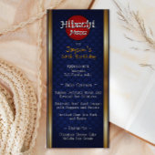 Hibachi verjaardagsmenu menu