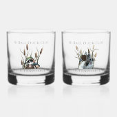 Hiball eendenbril whisky glas (Voorkant)