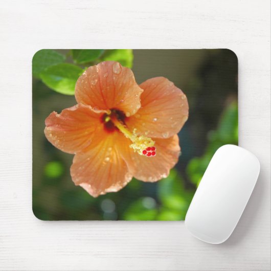 Hibiscis Flower Mousepad Muismat (Met muis)