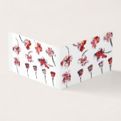 Hibiscu en Rozen Kaart (Buitenkant)