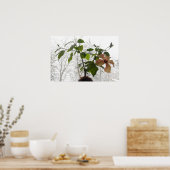 Hibiscus #1 poster (Keuken)