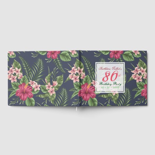 Hibiscus 80ste verjaardag gastenboek (Volledig)