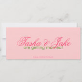 Hibiscus Aankondiging van de reddingsdatum (Achterkant)