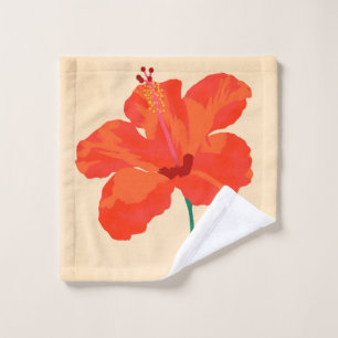 Hibiscus-affectie Bad Handdoek