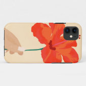 Hibiscus-affectie Case-Mate iPhone Case (Achterkant (horizontaal))
