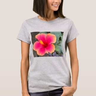 Hibiscus Aloha Bloem T-shirt