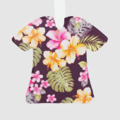 Hibiscus Aloha Shirt Ornament (achterkant)