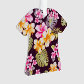 Hibiscus Aloha Shirt Ornament (voorkant)