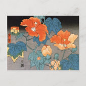 Hibiscus, Ando Hiroshige Briefkaart (Voorkant)