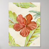 Hibiscus Art print 5x7 (Voorkant)
