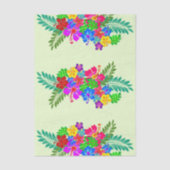Hibiscus Art Swag  Tissuepapier (Voorkant)