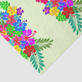 Hibiscus Art Swag  Tissuepapier (Detail)