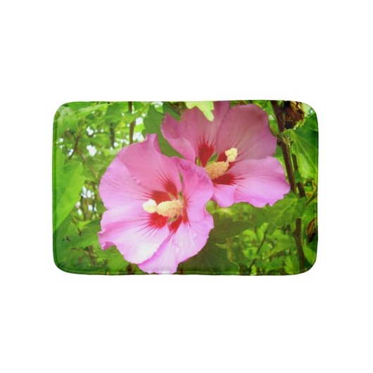 Hibiscus Bath Mat (Voorkant)