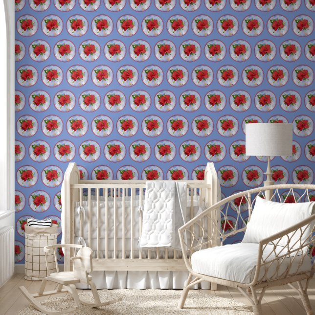 Hibiscus Behang (Kinderen)