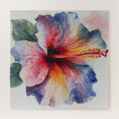 Hibiscus Bloei Legpuzzel (Horizontaal)