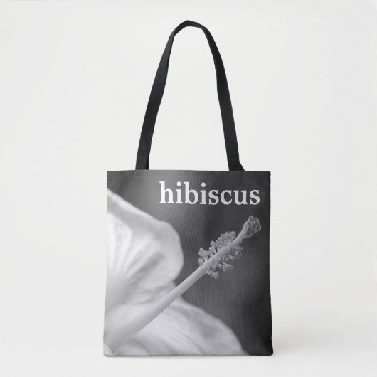 Hibiscus Bloem Boodschappentas Tote Bag (Voorkant)