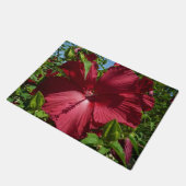 Hibiscus Bloem en Blue Sky Deurmat (Schuin)