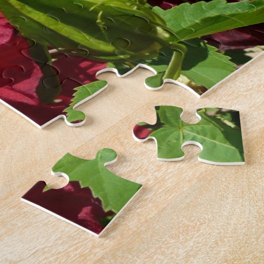 Hibiscus Bloem en Blue Sky Legpuzzel (Zijkant)