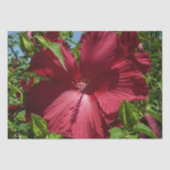 Hibiscus Bloem en Blue Sky Tissuepapier (Voorkant)