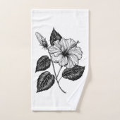 Hibiscus bloem II Bad Handdoek (Handdoek)