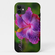 Hibiscus Bloem iPhone 5 Barely There Hoesje