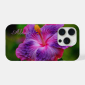 Hibiscus Bloem iPhone 6 Barely There Hoesje 15 Pro Case (Achterkant horizontaal)