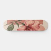 Hibiscus Bloem Skateboard (Horizontaal)