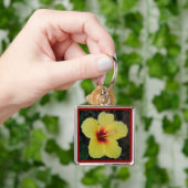 Hibiscus Bloem Sleutelhanger (Hand)