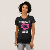 HIBISCUS BLOEM T-Shirts (Voorkant volledig)