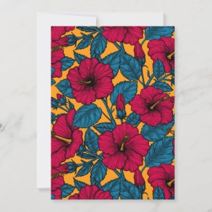 Hibiscus bloemen