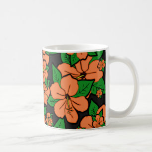 Hibiscus Bloemen #5 Koffiemok
