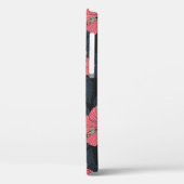 Hibiscus bloemen: donker naadloos behang. Case-Mate iPhone case (Achterkant / Links)