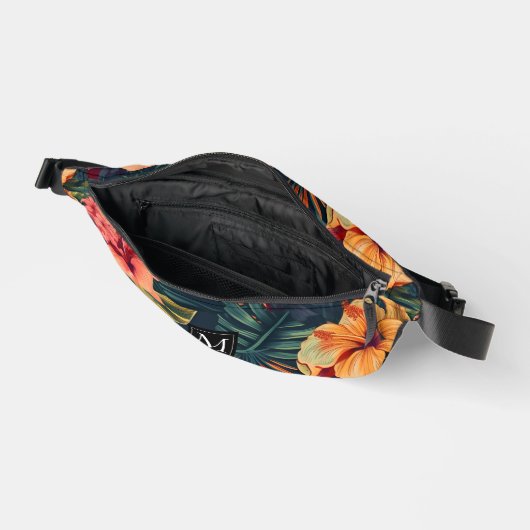 Hibiscus bloemen, een tropische bloem heuptasje (Open)