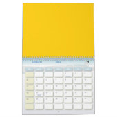 Hibiscus bloemen en bladeren kalender (Jan 2026)