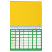 Hibiscus bloemen en bladeren kalender (Mar 2026)