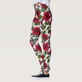Hibiscus bloemen en kolibrie leggings (Links)
