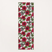 Hibiscus bloemen en kolibrie yogamat (Voorkant)