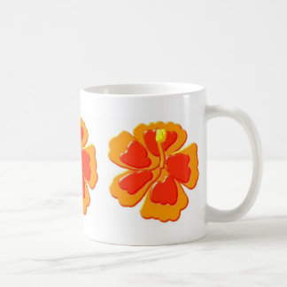 hibiscus bloemen koffiemok