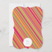 Hibiscus Bloemen Kraft Tropisch Kerstfeest Kaart (Achterkant)